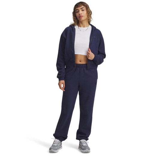 Damskie dresy joggery Under Armour UA Icon Vida Fleece Jogger - granatowe ze sklepu Sportstylestory.com w kategorii Spodnie damskie - zdjęcie 185650090