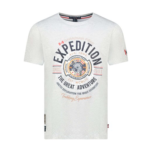 Canadian Peak Koszulka &quot;Jaldemareak&quot; w kolorze szarym ze sklepu Limango Polska w kategorii T-shirty męskie - zdjęcie 185650660