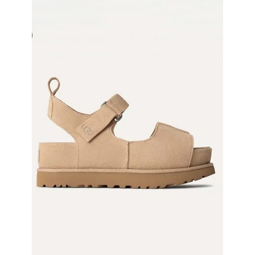 UGG Sandały &quot;Goldenstar HI&quot; w kolorze beżowym ze sklepu Limango Polska w kategorii Sandały damskie - zdjęcie 185650800