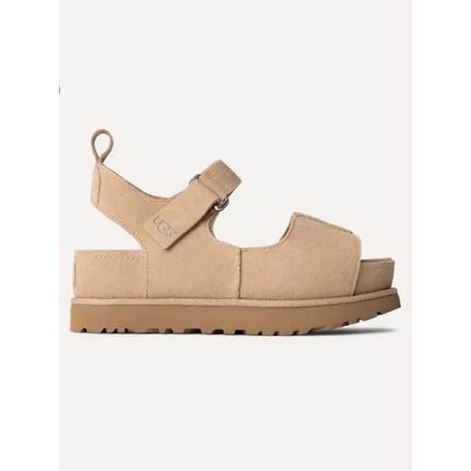 UGG Sandały &quot;Goldenstar HI&quot; w kolorze beżowym ze sklepu Limango Polska w kategorii Sandały damskie - zdjęcie 185650802