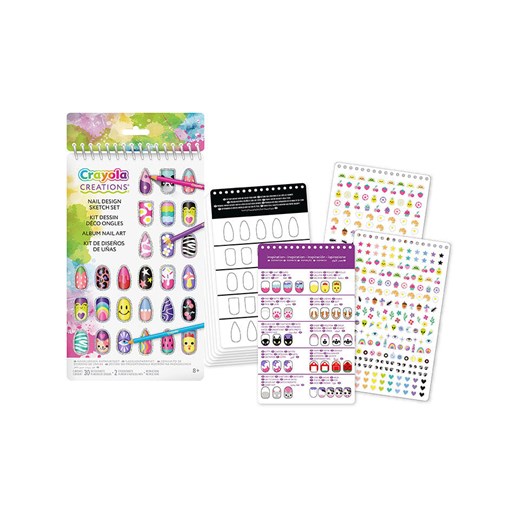 Crayola Zestaw kreatywny &quot;Nail Art Album&quot; - 8+ ze sklepu Limango Polska w kategorii Zabawki - zdjęcie 185650852