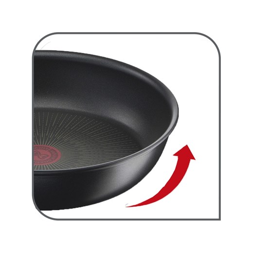Tefal Patelnia &quot;Excellence&quot; w kolorze czarnym - Ø 32 cm Tefal onesize okazja Limango Polska