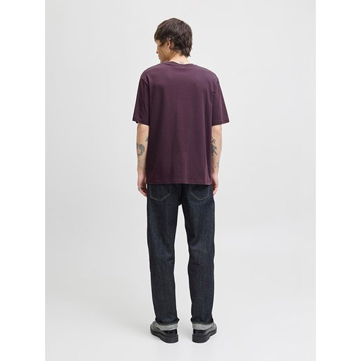 Jack &amp; Jones Koszulka &quot;Jjestar&quot; w kolorze fioletowym Jack & Jones XL wyprzedaż Limango Polska