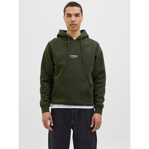 Jack &amp; Jones Bluza &quot;Jjesoho&quot; w kolorze khaki ze sklepu Limango Polska w kategorii Bluzy męskie - zdjęcie 185651112