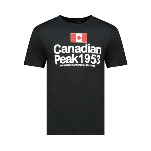 Canadian Peak Koszulka &quot;Jackeak&quot; w kolorze czarnym ze sklepu Limango Polska w kategorii T-shirty męskie - zdjęcie 185651230
