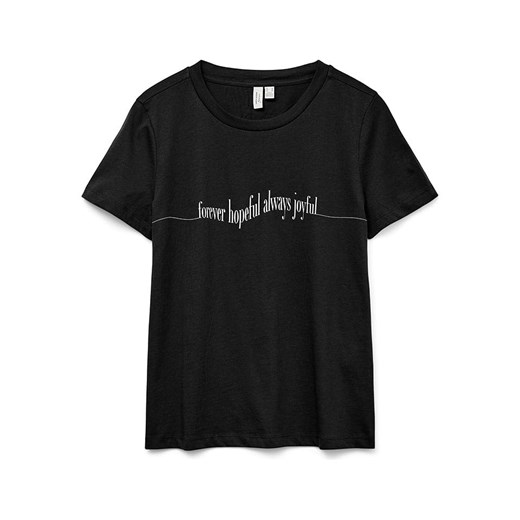 Vero Moda Koszulka w kolorze czarnym ze sklepu Limango Polska w kategorii Bluzki damskie - zdjęcie 185651382