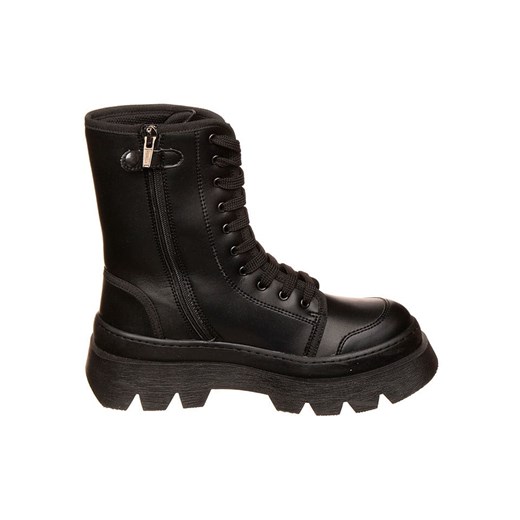 Primigi Skórzane kozaki &quot;Berlin&quot; w kolorze czarnym Primigi 37 Limango Polska wyprzedaż