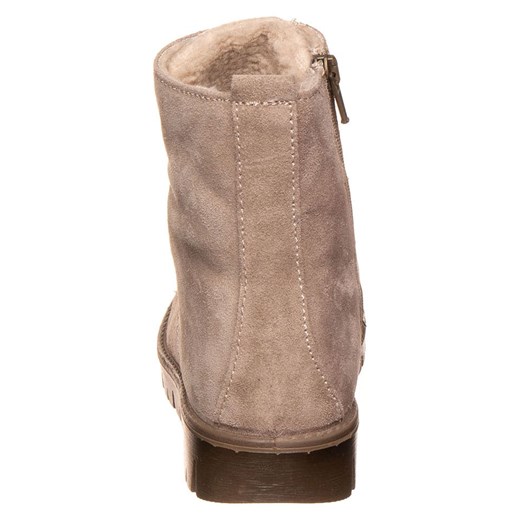 Primigi Skórzane botki &quot;Roxy&quot; w kolorze beżowym Primigi 32 Limango Polska promocyjna cena