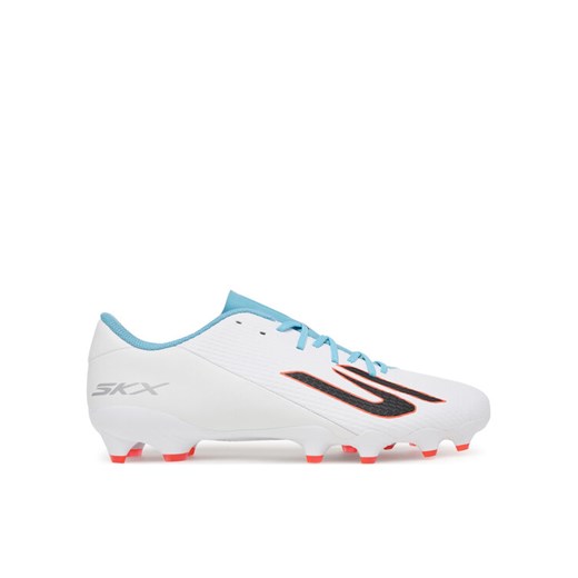Buty do piłki nożnej Skechers Gold Fg 252116 WTQP Biały ze sklepu eobuwie.pl w kategorii Buty sportowe męskie - zdjęcie 185653121