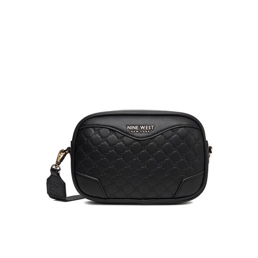 Torebka Nine West CEO-ZOE-I-S241233 Czarny ze sklepu eobuwie.pl w kategorii Listonoszki - zdjęcie 185653141