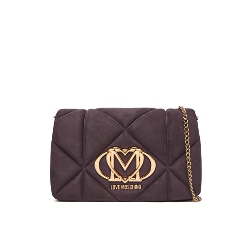 Torebka LOVE MOSCHINO JC4043PP0NKE0650 Fioletowy ze sklepu eobuwie.pl w kategorii Kopertówki - zdjęcie 185653174
