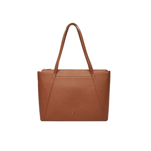 Torebka JENNY C-JEN-H-001-08 Brązowy ze sklepu eobuwie.pl w kategorii Torby Shopper bag - zdjęcie 185653182