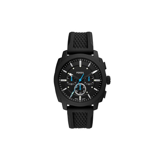 Zegarek Fossil Machine Chronograph FS6099 Czarny ze sklepu eobuwie.pl w kategorii Zegarki - zdjęcie 185653203