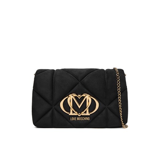 Torebka LOVE MOSCHINO JC4043PP0NKE0000 Czarny ze sklepu eobuwie.pl w kategorii Kopertówki - zdjęcie 185653230