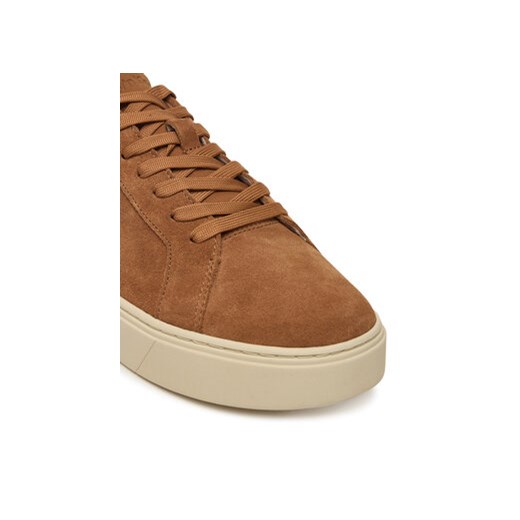 Sneakersy Calvin Klein Classic Cupsole Laceup Su YM0YM01434 Brązowy Calvin Klein 46 eobuwie.pl