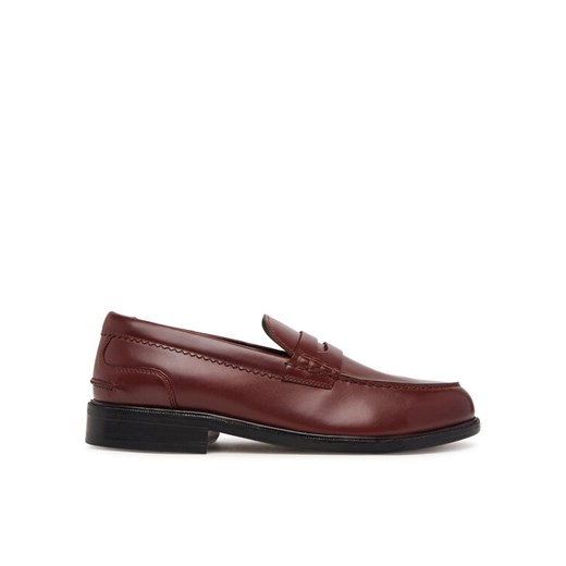 Clarks Mokasyny CraftJames Lo 26183358 Bordowy ze sklepu MODIVO w kategorii Mokasyny męskie - zdjęcie 185653800