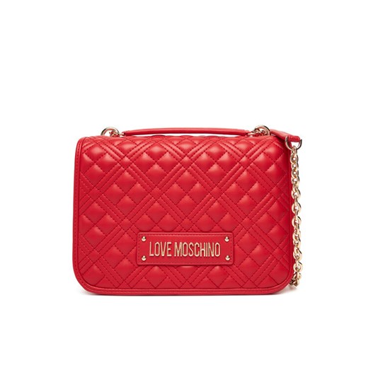 LOVE MOSCHINO Torebka JC4000PP0NLA0500 Czerwony ze sklepu MODIVO w kategorii Torebki damskie - zdjęcie 185653891