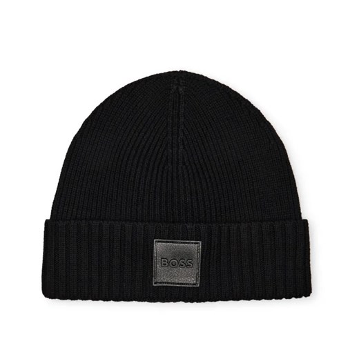 BOSS BLACK Wełniana czapka Flavio ze sklepu Gomez Fashion Store w kategorii Czapki zimowe męskie - zdjęcie 185655042