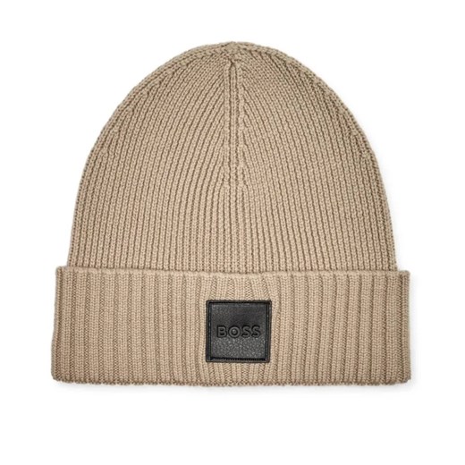 BOSS BLACK Wełniana czapka Flavio ze sklepu Gomez Fashion Store w kategorii Czapki zimowe męskie - zdjęcie 185655044