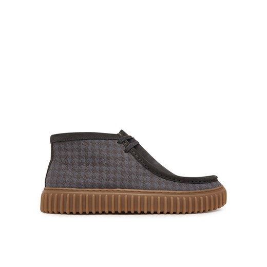Trzewiki Clarks Torhill Hi 26183426 Szary ze sklepu eobuwie.pl w kategorii Buty zimowe męskie - zdjęcie 185655874