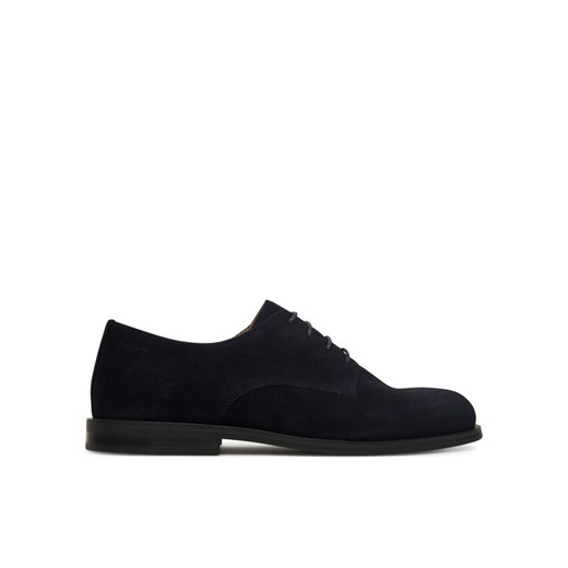 Półbuty Calvin Klein Ess Rubber Derby Su HM0HM01928 Czarny ze sklepu eobuwie.pl w kategorii Półbuty męskie - zdjęcie 185655911