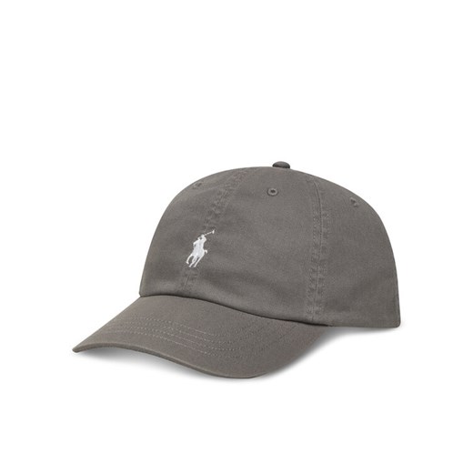 Czapka z daszkiem Polo Ralph Lauren 211912843017 Szary ze sklepu eobuwie.pl w kategorii Czapki z daszkiem damskie - zdjęcie 185656002