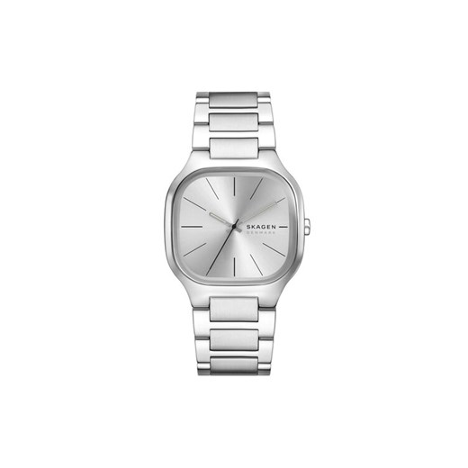 Zegarek Skagen Mellem Traditional SKW6934 Srebrny ze sklepu eobuwie.pl w kategorii Zegarki - zdjęcie 185656011