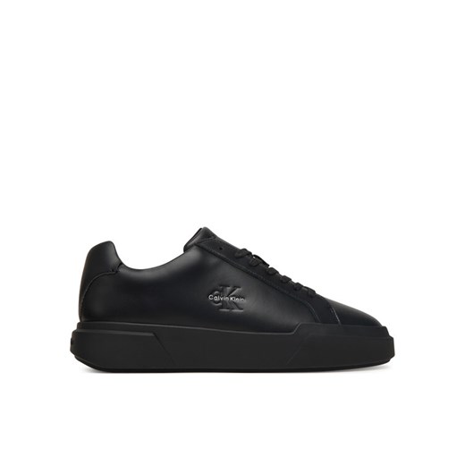 Sneakersy Calvin Klein Chunky Cupsole Laceup Lth YM0YM01344 Czarny ze sklepu eobuwie.pl w kategorii Buty sportowe męskie - zdjęcie 185656053