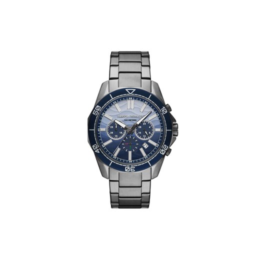 Zegarek Armani Exchange Spencer Chronograph AX1967 Szary ze sklepu eobuwie.pl w kategorii Zegarki - zdjęcie 185656083
