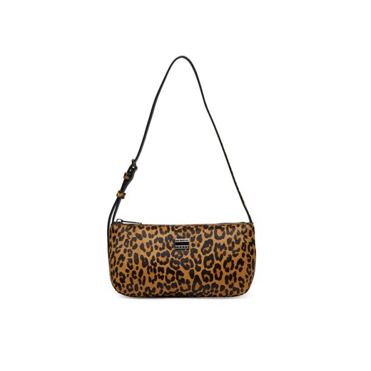 Torebka Tommy Jeans Tjw Must Leopard Shoulder Bag AW0AW18008 Pomarańczowy ze sklepu eobuwie.pl w kategorii Torebki damskie - zdjęcie 185656094