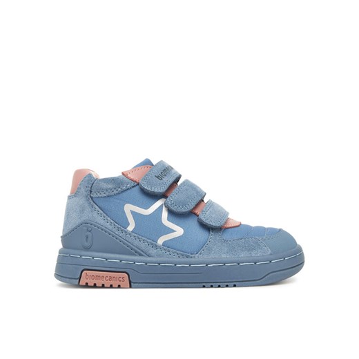 Sneakersy Biomecanics 251225 M Niebieski ze sklepu eobuwie.pl w kategorii Buty sportowe dziecięce - zdjęcie 185656103