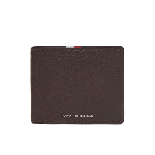 Duży Portfel Męski Tommy Hilfiger Th Corp Cc Flap & Coin AM0AM13741 Brązowy ze sklepu eobuwie.pl w kategorii Portfele męskie - zdjęcie 185656110