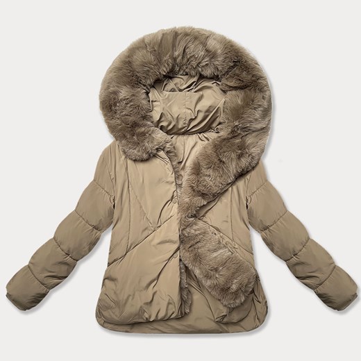 Przejściowa kurtka typu puffer J Style beżowa (16M9179-84) ze sklepu goodlookin.pl w kategorii Kurtki damskie - zdjęcie 185657323