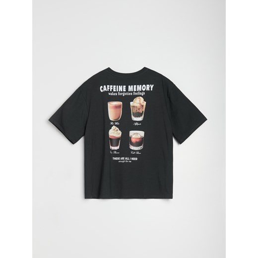 Sinsay - Koszulka z krótkim rękawem - szary Sinsay S Sinsay