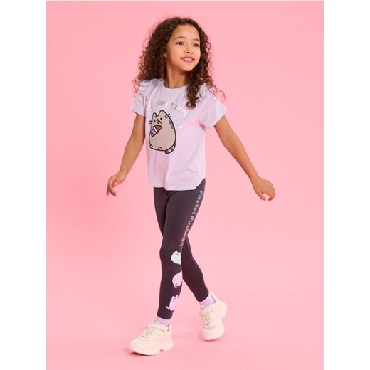 Sinsay - Legginsy Pusheen the Cat - szary ze sklepu Sinsay w kategorii Spodnie dziewczęce - zdjęcie 185658782