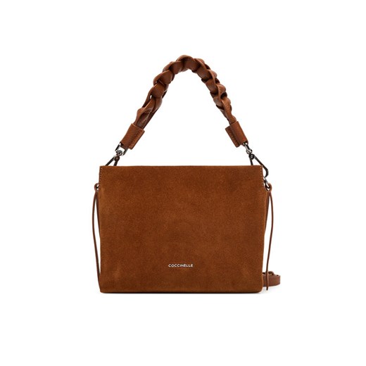 Coccinelle Torebka P6P Boheme Suede Bimaterial E1 P6P 58 01 01 Brązowy ze sklepu MODIVO w kategorii Torebki damskie - zdjęcie 185659113