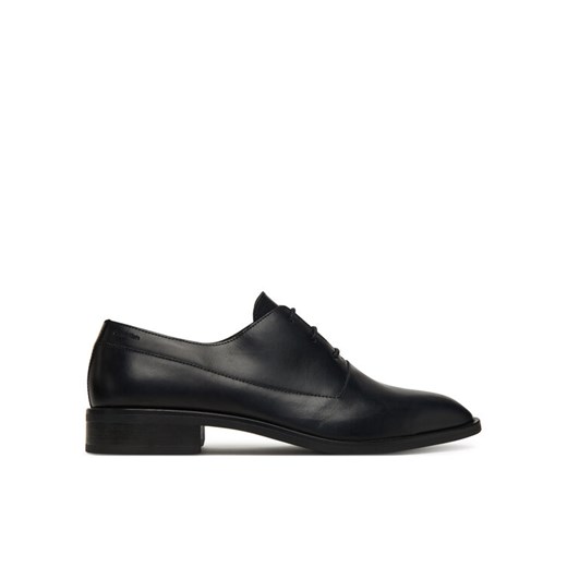 Calvin Klein Półbuty Slim Ess Oxford Lth HM0HM01929 Czarny ze sklepu MODIVO w kategorii Buty eleganckie męskie - zdjęcie 185659124