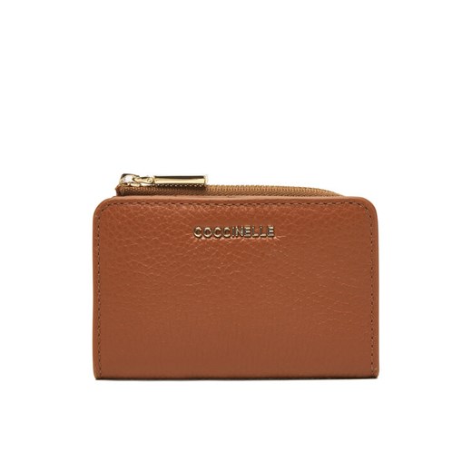 Coccinelle Mały Portfel Damski MW5 Metallic Soft E2 MW5 17 01 01 Brązowy ze sklepu MODIVO w kategorii Portfele damskie - zdjęcie 185659133