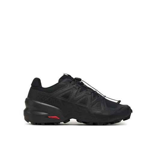 Salomon Buty do biegania Speedcross 6 Wide L41744000 Czarny ze sklepu MODIVO w kategorii Buty sportowe męskie - zdjęcie 185659212