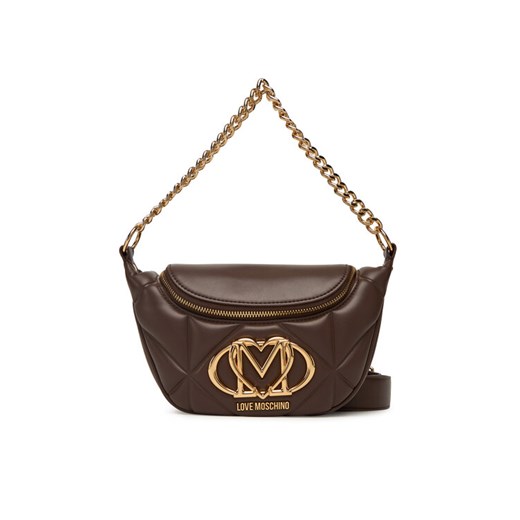 LOVE MOSCHINO Saszetka nerka JC4187PP0NLC0313 Brązowy ze sklepu MODIVO w kategorii Nerki - zdjęcie 185659252