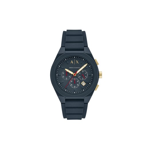 Armani Exchange Zegarek Rafael Chronograph AX4168 Granatowy ze sklepu MODIVO w kategorii Zegarki - zdjęcie 185659291