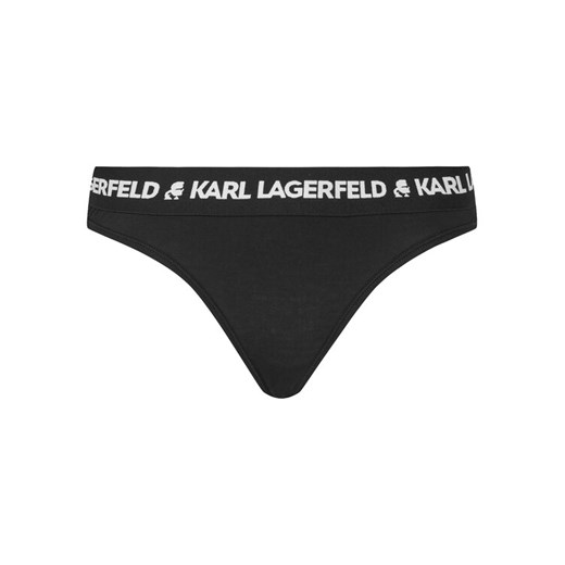 KARL LAGERFELD Figi klasyczne A1W47009 Czarny ze sklepu MODIVO w kategorii Majtki damskie - zdjęcie 185659354