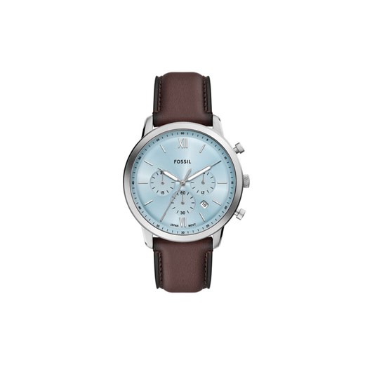 Fossil Zegarek Neutra Chronograph FS6109 Brązowy ze sklepu MODIVO w kategorii Zegarki - zdjęcie 185659404