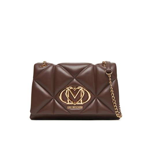 LOVE MOSCHINO Torebka JC4041PP0NLC0313 Brązowy ze sklepu MODIVO w kategorii Torebki damskie - zdjęcie 185659413