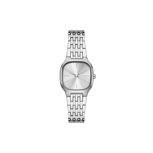 Skagen Zegarek Mellem Lille Traditional SKW3159 Srebrny ze sklepu MODIVO w kategorii Zegarki - zdjęcie 185659460