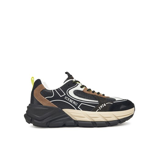 Iceberg Sneakersy IU1706 Brązowy ze sklepu MODIVO w kategorii Buty sportowe męskie - zdjęcie 185659463