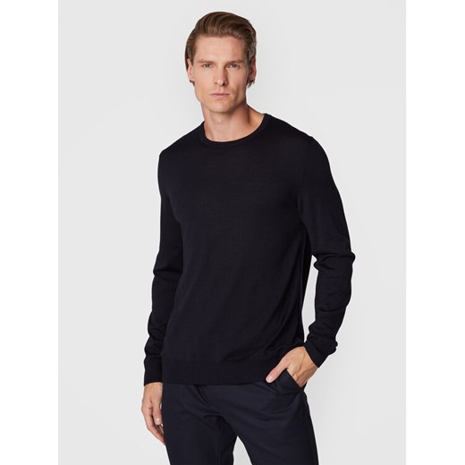 JOOP! Sweter 17 Jk-01Denny 30033516 Granatowy Regular Fit ze sklepu MODIVO w kategorii Swetry męskie - zdjęcie 185659544