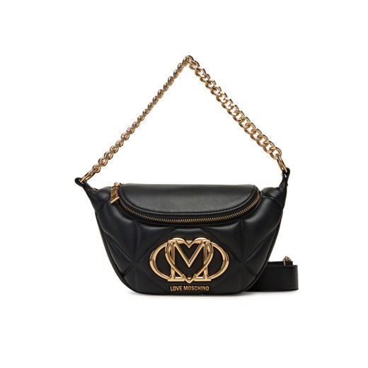 LOVE MOSCHINO Saszetka nerka JC4187PP0NLC0000 Czarny ze sklepu MODIVO w kategorii Nerki - zdjęcie 185659562