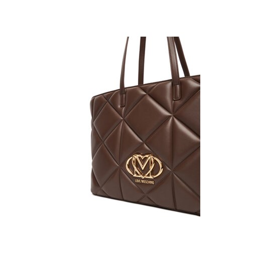LOVE MOSCHINO Torebka JC4120PP0NLC0313 Brązowy Love Moschino OS MODIVO