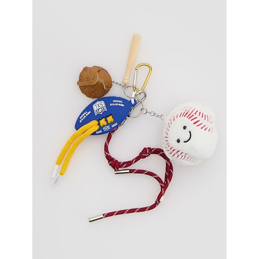 Reserved - Ozdobny brelok - bordowy Reserved ONE SIZE Reserved